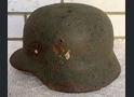 German helmet M35 / from Velikiye Luki