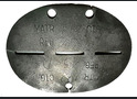 Romanian dogtag / from Stalingrad