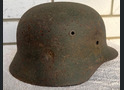 German helmet M40 / from Stalingrad 