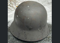 Wehrmacht helmet M40 / from Demyansk