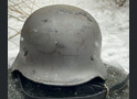 Wehrmacht helmet M40 / from Demyansk