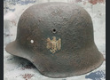 Wehrmacht helmet M42 / from Koningsberg