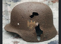 Wehrmacht helmet M0 / from Stalingrad