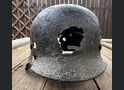 Waffen SS helmet M35 / from Demyansk