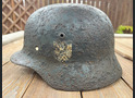 Wehrmacht helmet M35 DD / from Stalingrad