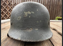 German helmet M35 / from Stalingrad