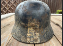 German helmet M35 / from Leningrad