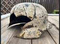 Winter camo German helmet M35 / from Konigsberg