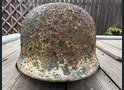 German helmet M35 / from Leningrad