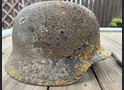 German helmet M35 / from Leningrad