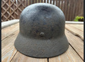 Croatian helmet M40 DD / from Stalingrad