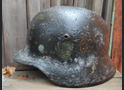 German helmet M40 / from Kalinin