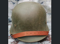 Restored German helmet M35 DD, Waffen SS