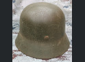 Restored German helmet M35 DD, Waffen SS