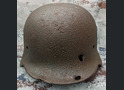 Wehrmacht helmet M40 / from Stalingrad