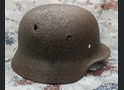 Wehrmacht helmet M40 / from Stalingrad