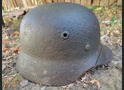 Luftwaffe helmet M40 / from Stalingrad