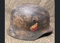 Wehrmacht helmet M35 DD / from Demyansk