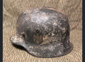 Wehrmacht helmet M35 DD / from Demyansk