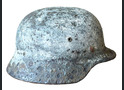 Winter camo helmet M35 / from Leningrad