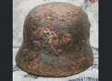 Wehrmacht helmet M40 and Weimar belt / from Stalingrad