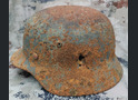 German helmet M35 DD / from Kursk