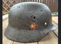 Wehrmacht helmet M35 DD / from Novgorod