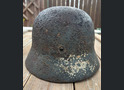 Wehrmacht helmet M35 DD / from Stalingrad