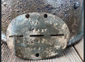 Romanian helmet and dogtag / from Stalingrad