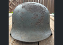 German helmet M35 / from Leningrad