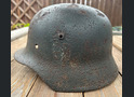 German helmet M35 / from Leningrad