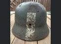 German helmet M35 / from Leningrad