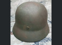 Restored German helmet M35 DD, Waffen SS