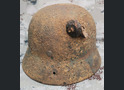 Luftwaffe helmet M35 DD / from Stalingrad