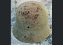 Wehrmacht helmet M40 / from Stalingrad