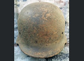 Wehrmacht helmet M40 / from Stalingrad