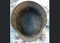 Wehrmacht helmet M40 / from Stalingrad