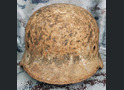 Wehrmacht helmet M40 / from Stalingrad