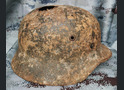 Wehrmacht helmet M40 / from Stalingrad