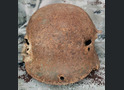 German helmet M35 DD / from Stalingrad