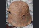 German helmet M35 DD / from Stalingrad