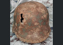 German helmet M35 / from Stalingrad