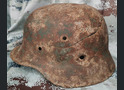 German helmet M35 / from Stalingrad