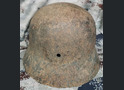 Wehrmacht helmet M40 / from Stalingrad