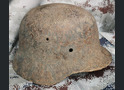 Wehrmacht helmet M40 / from Stalingrad