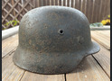 Wehrmacht helmet M40 / from Stalingrad