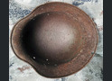 Wehrmacht helmet M40 / from Kursk