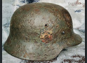 Wehrmacht helmet M40 / from Kursk