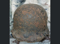 Luftwaffe helmet M35 DD / from Stalingrad