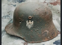 Wehrmacht helmet M16 / from Stalingrad